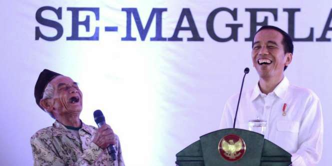 Ngakak! Ditanya Nama Lengkap Jokowi, Si Kakek Malah Jawab...