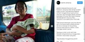 Geger! Ibu di Angkot Gendong Jasad Bayi, Tak Diantar Ambulans