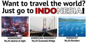Keren! Tempat Liburan di Indonesia Mirip Ikon Wisata Dunia