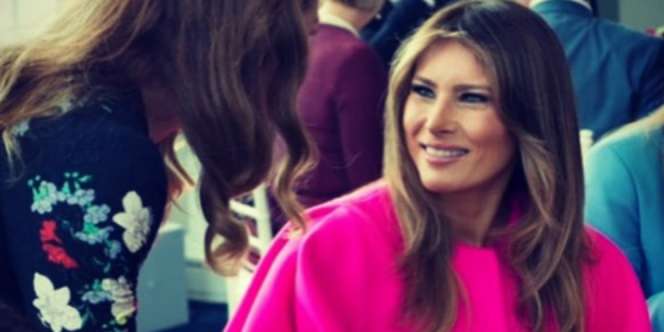 Bicara Kelaparan di PBB, Melania Trump Pakai Baju Rp40 Juta