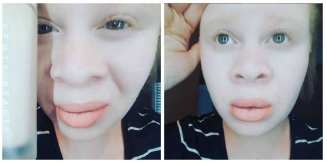 Keren, Rihana Buat Makeup yang Bisa Percantik Wanita Albino