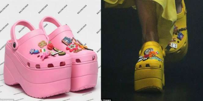 Balenciaga Gandeng Crocs Hadirkan Sandal yang Berbeda