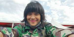 Deretan Tentara Cantik di HUT TNI, Aksinya Bikin Berdebar