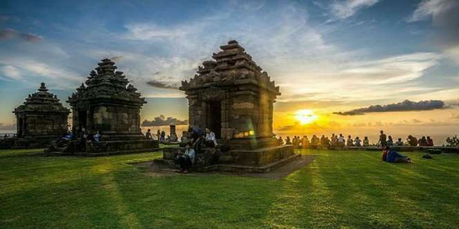 Pengunjung Membludak, Asyik Fasilitas Candi Ijo Ditambah!