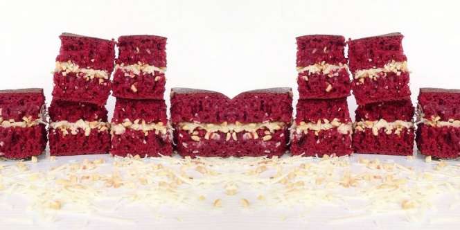 Resep Mudah Martabak Red Velvet, Yummy....