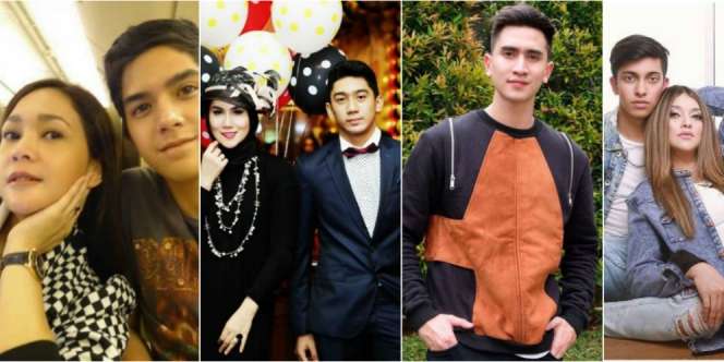 Bikin Meleleh, Ini 6 Anak Artis Berwajah Ganteng