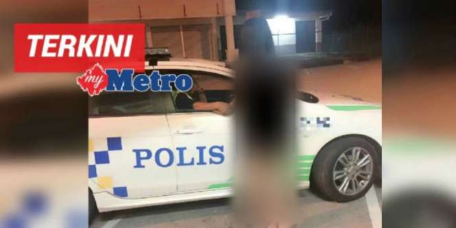 Astaga Kelakuan Nakal Polantas Malaysia Didekati Cewek Seksi