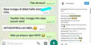 Typo Fatal Penumpang, Sopir Ojek Online Sampai Geleng-geleng
