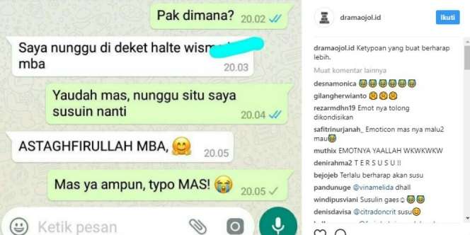 Typo Fatal Penumpang, Sopir Ojek Online Sampai Geleng-geleng