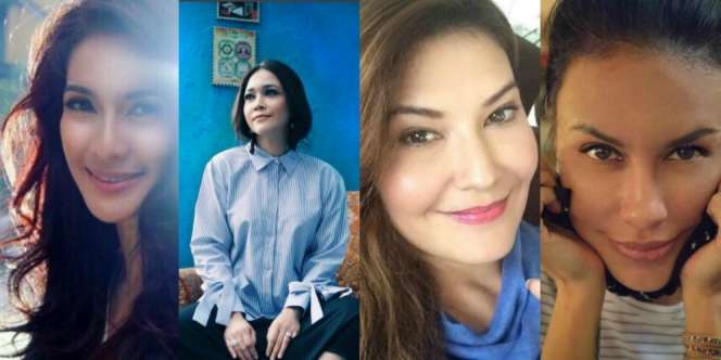 Tak Muda Lagi, Tapi Artis-artis Lawas Ini Tetap Cantik