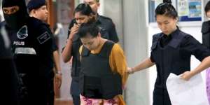 Detik-detik Aksi Siti Usai Semprot Cairan ke Kim Jong Nam