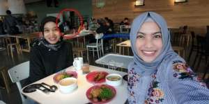 Geger Sosok Diduga Hantu Terekam di Foto Selfie di Mal Serpong
