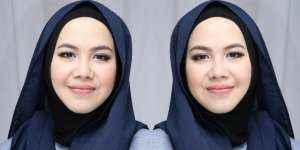 Ariesha Tjakrawinata: 4 Ide Gaya Hijab Kasual Pakai Pashmina