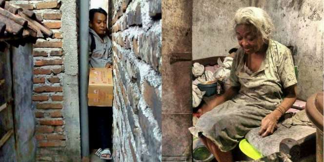 Jalan ke Rumah Sri Mulyani Hanya Selebar Badan