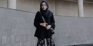 Nisa: Santai Pakai Celana Rumple yang Kekinian