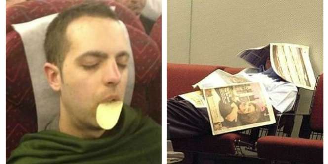 Begini Gaya Tidur Para Traveler Saat Kelelahan, Kocak Banget!