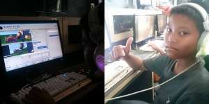 Bukan Main Game, Karya Bocah Ini di Warnet Bikin Takjub