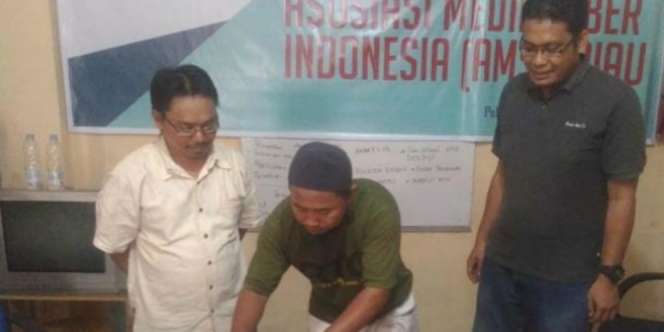 Ahmad S. Udi Terpilih Jadi Ketua AMSI Riau