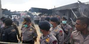 Detik-detik Mengerikan Saat Pabrik Petasan Tangerang Terbakar