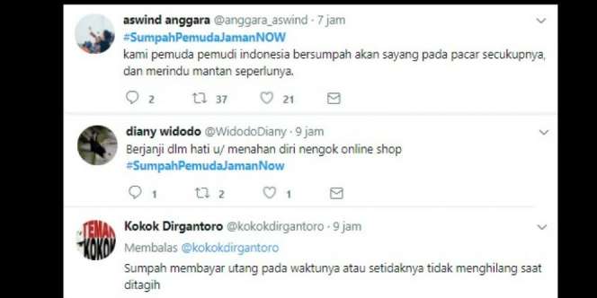 Jadi Trending Topic, Begini Ikrar Sumpah Pemuda 'Zaman Now'