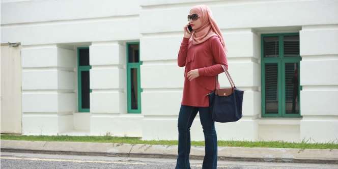 Trik Dandan On Point Buat Hijaber yang Naik Motor Ke Mana-Mana