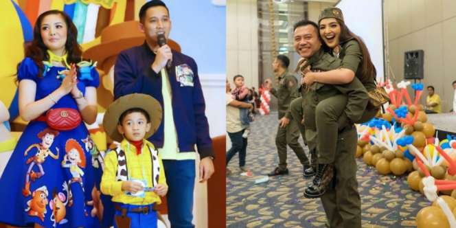 Dress Code Unik 4 Keluarga Selebriti di Pesta Ultah Anak