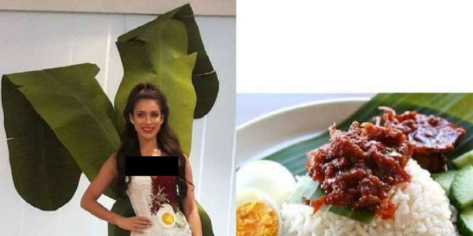 Gaun `Nasi Lemak` Miss Malaysia Bikin Heboh