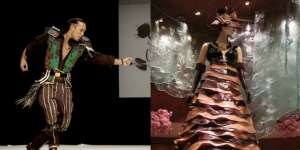 Unik, Fashion Show Suguhkan Gaun dari Cokelat