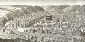 Begini Wajah Masjidil Haram di Abad ke-18