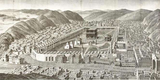 Begini Wajah Masjidil Haram di Abad ke-18