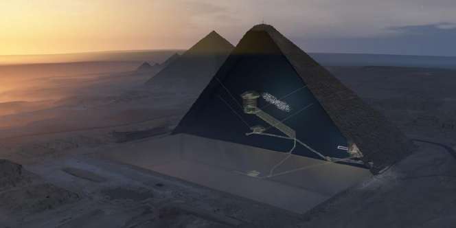 Ruang Raksasa Misterius Ditemukan di Piramida Giza, Isinya...