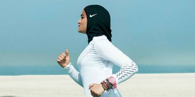 Hijaber Pertama yang 'Cicipi' Hijab Nike