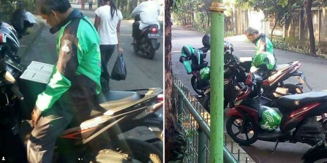 Baca Quran di Atas Motor, Driver Ojek Ini Banjir Pujian