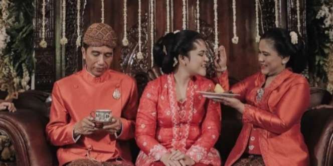 Makna di Balik Baju Akad Nikah Hitam Kahiyang Ayu