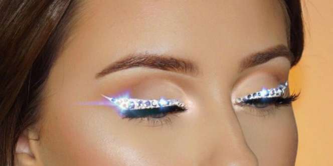 Muncul Tren Eyeliner Berkilauan, Syahrini Pun Kalah Cetar