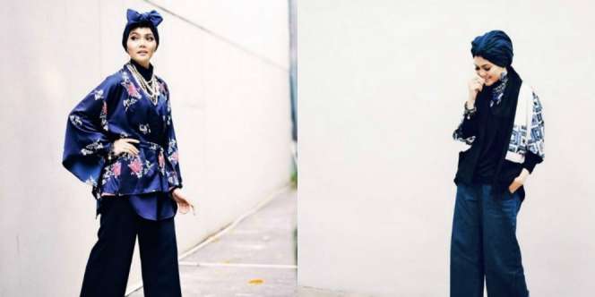 3 Gaya Hijab Rina Nose yang Jadi Sorotan Sebelum Lepas Hijab
