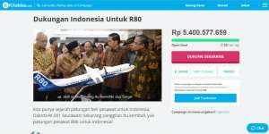Alhamdulillah, Duit Urunan untuk Pesawat Habibie Tembus Rp5 M
