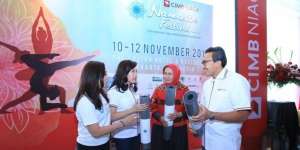 Namaste Festival 2017, CIMB Niaga Boyong Guru & 100 Kelas Yoga