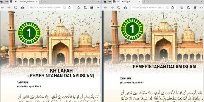 Hati-hati Buku Kemenag Palsu Beredar! 
