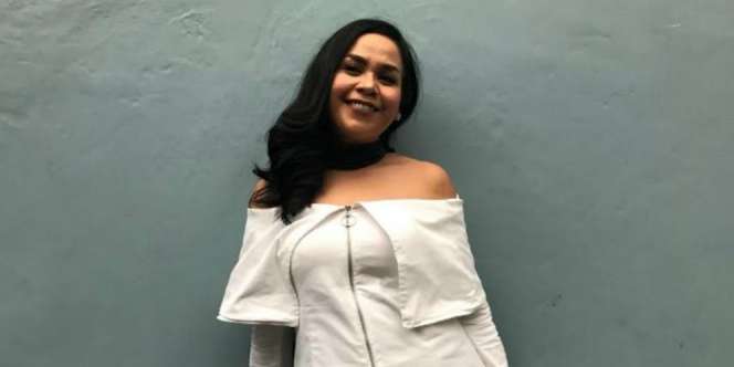 Ulah Iseng Melaney Ricardo Intai Pengawal Tampan Jokowi