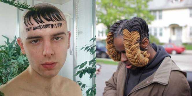 Potongan Rambut Teraneh di 2017, Bikin Mual...