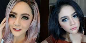 3 Gaya Jenita Janet Tetap Cantik Tanpa Wig
