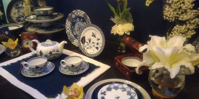Lirik Koleksi Tableware Mewah dengan Sentuhan Batik Pekalongan