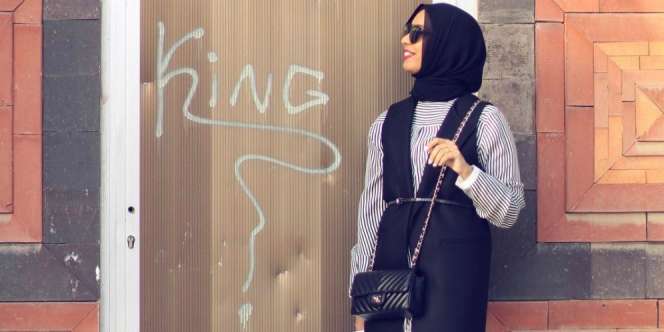 Meem Alessa: 'Formal Look' nan Elegan Hijaber Kuwait