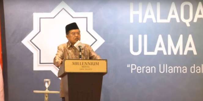 Pesan JK di Halaqah Nasional Ulama dan Cendekiawan