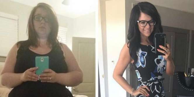 Bukan Iklan! Lihat Perubahan Drastis Wanita 124 Kg Ini