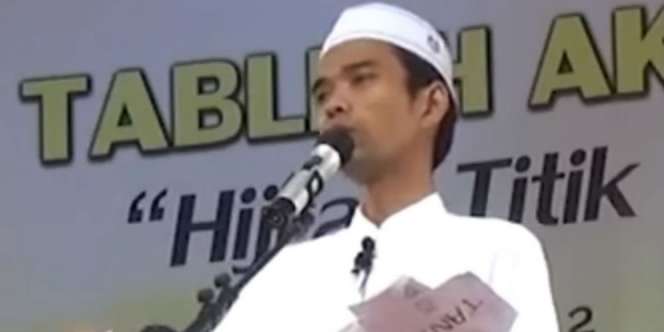 Soal 'Pesek', Ustaz Somad: Sombong ke Orang Sombong Sedekah