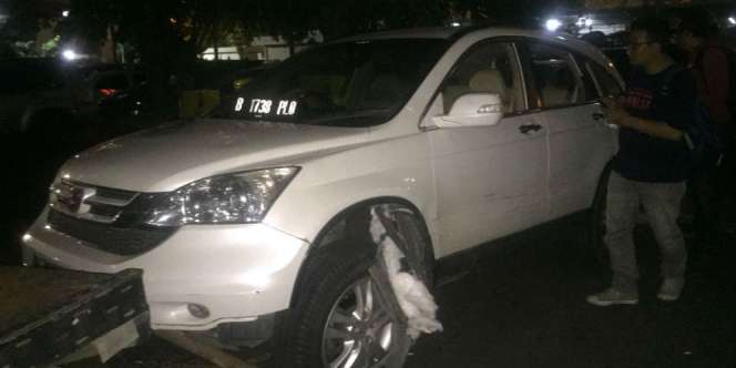 Tabrak Sejumlah Motor di HI, Wanita Pengemudi CRV Ternyata...