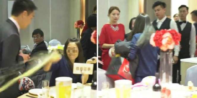 Ketahuan Mau Makan Gratis di Resepsi, Wanita Pura-pura Stres