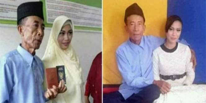Kakek 56 Tahun Nikahi Gadis 17 Tahun, Maharnya Bikin Kaget